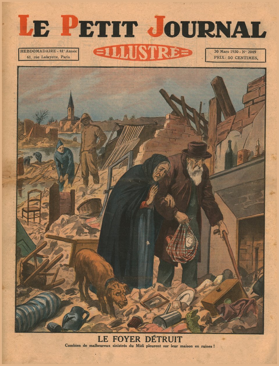 Bir ev yıkıldı, 1930. by Unbekannt