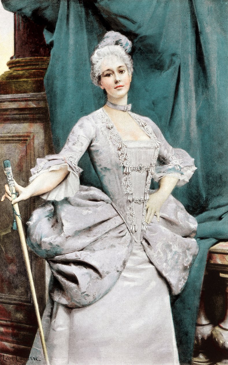Louis XV zamanının rütbeli bir hanımı, 1889 by Unbekannt