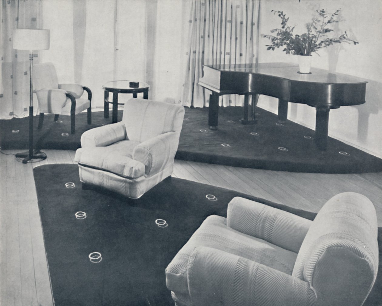 Ian Henderson & Co., Londra, 1935 tarafından tasarlanan ve yürütülen bir salon by Unbekannt