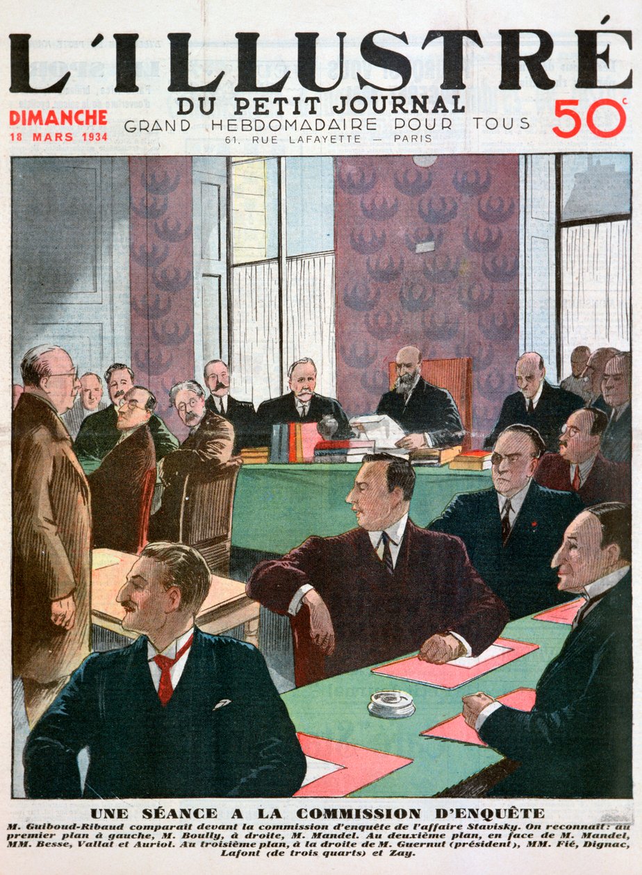Soruşturma kurulu toplantısı, 1934 by Unbekannt
