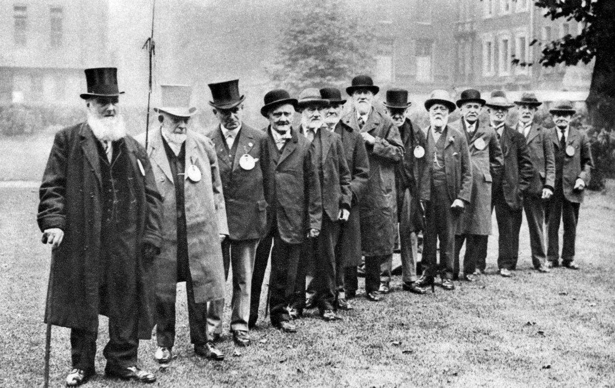 Bir dizi eski taksi, Londra, 1926-1927 by Unbekannt