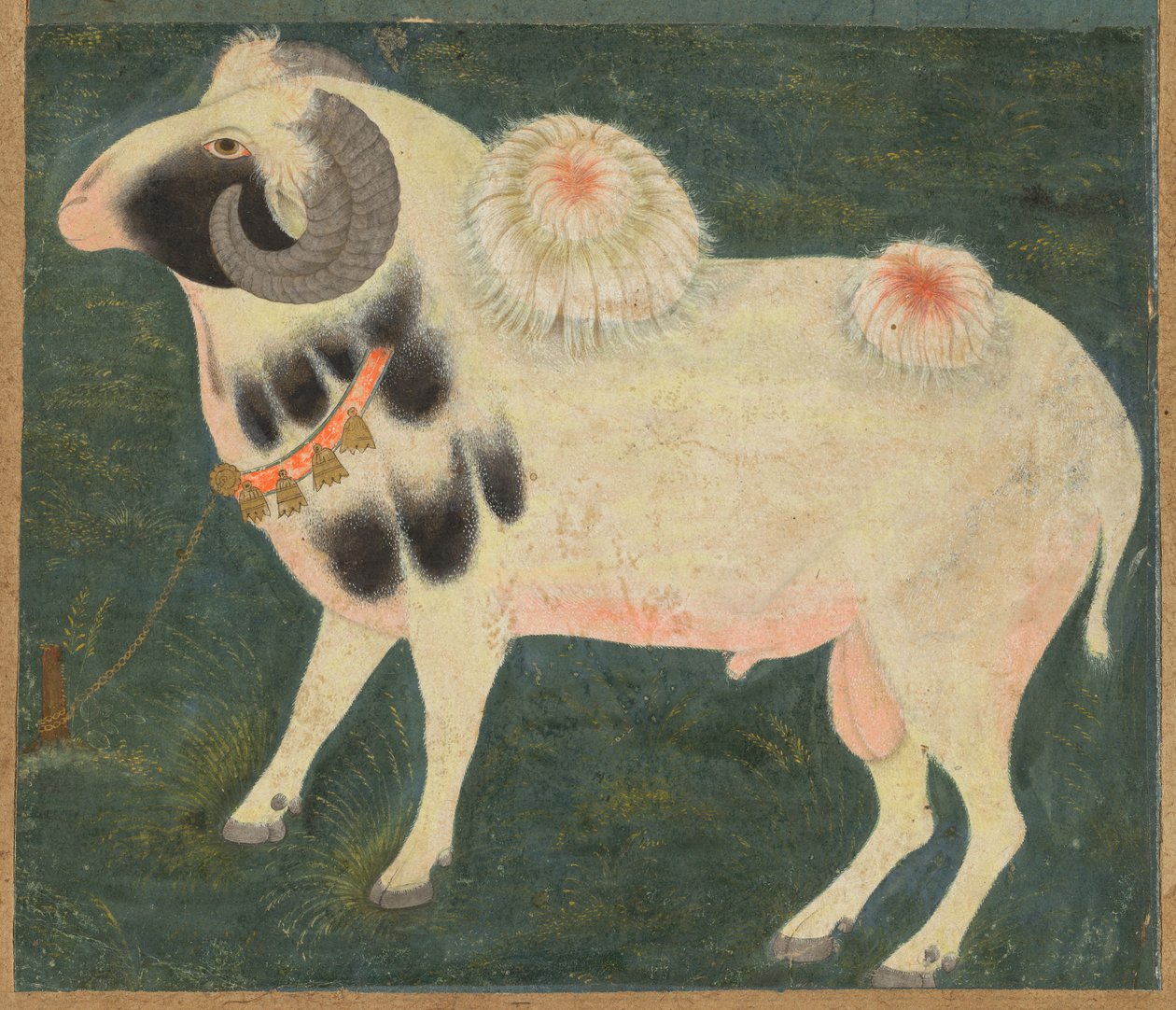 Altın zincirli bir kraliyet koçu, c. 1585, sınır muhtemelen 1700