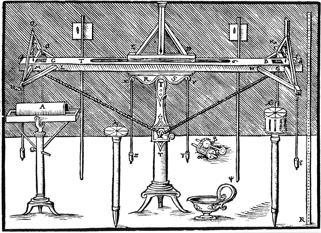 Bir sörveyör seviyesi, 1547 by Unbekannt