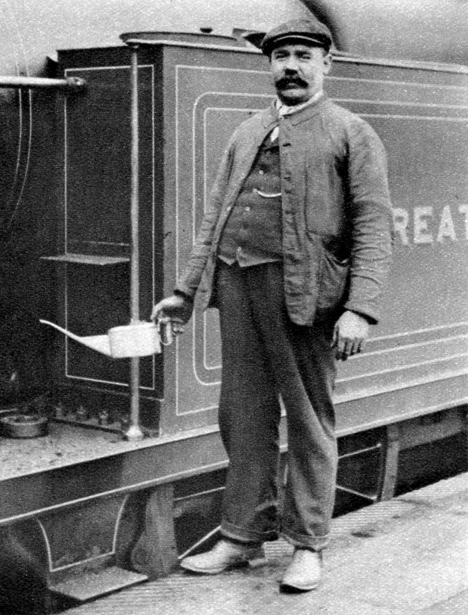 Bir tren sürücüsü, Londra, 1926-1927 by Unbekannt