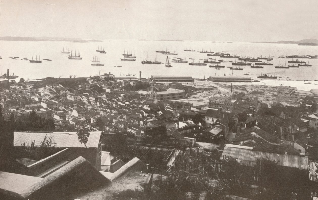Yeni rıhtımların yapım aşamasındaki görünümü, 1914 by Unbekannt