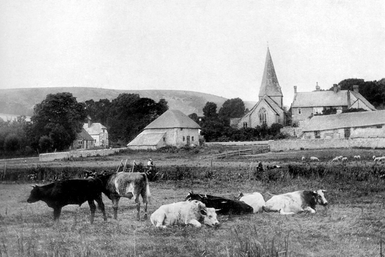 Bir köy kilisesi, 1926 by Unbekannt