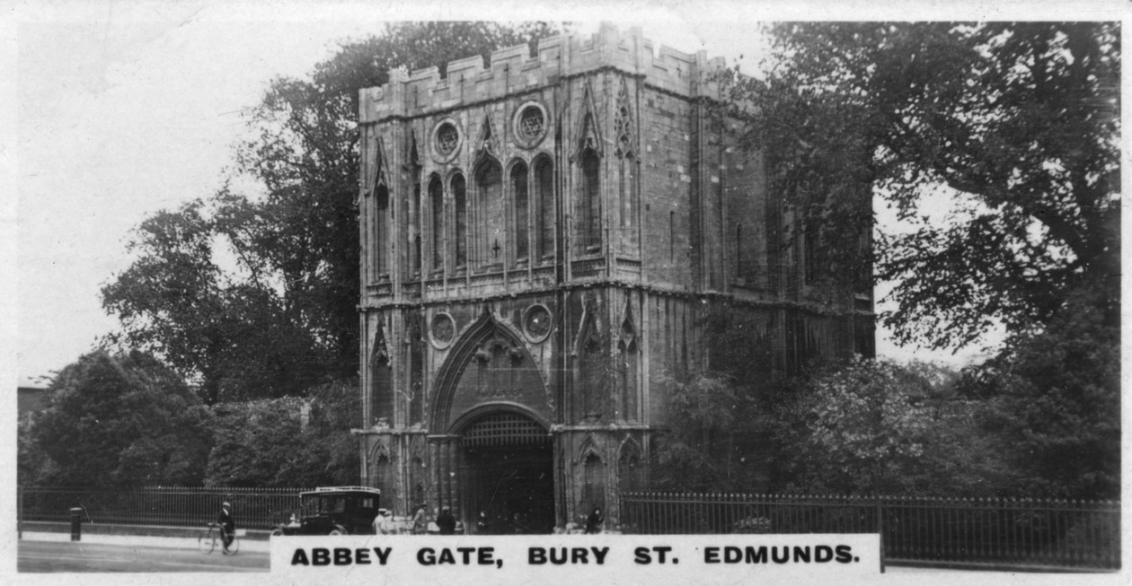 Abbey Kapısı, Bury St Edmunds, Suffolk, c1920