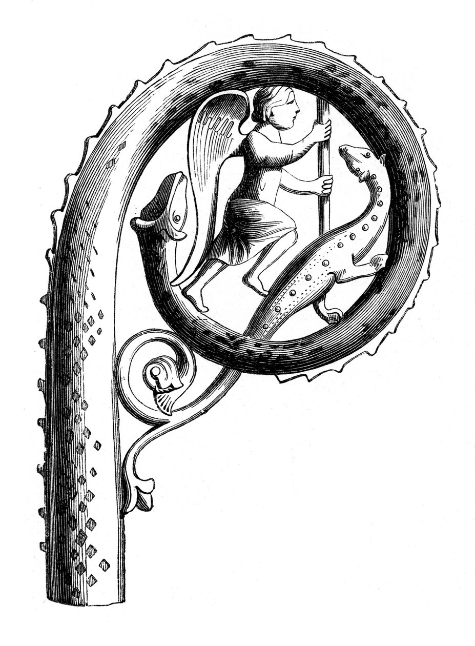 Abbots Crozier, 13. yüzyıl, 1870 by Unbekannt
