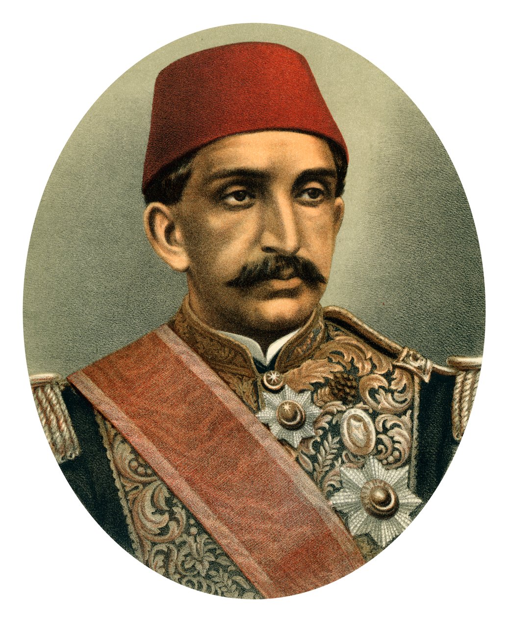 Abdülhamid II, Türkiye Sultanı, 19. yüzyılın sonlarında by Unbekannt