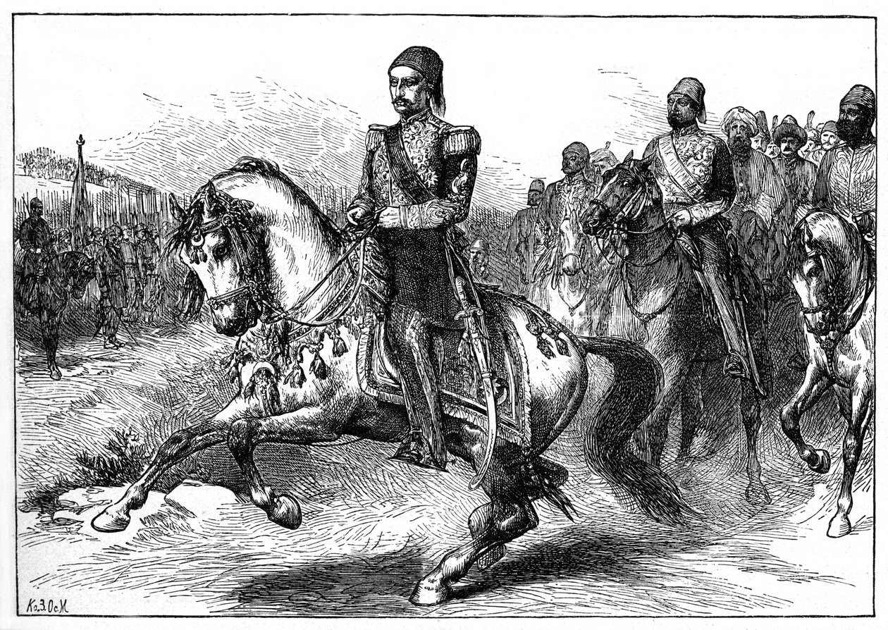 Osmanlı Padişahı II. Abdülhamid, 1900 by Unbekannt