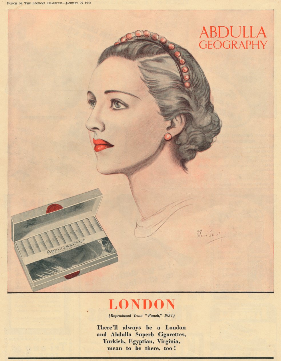 Abdulla Coğrafya - Londra, 1941 by Unbekannt