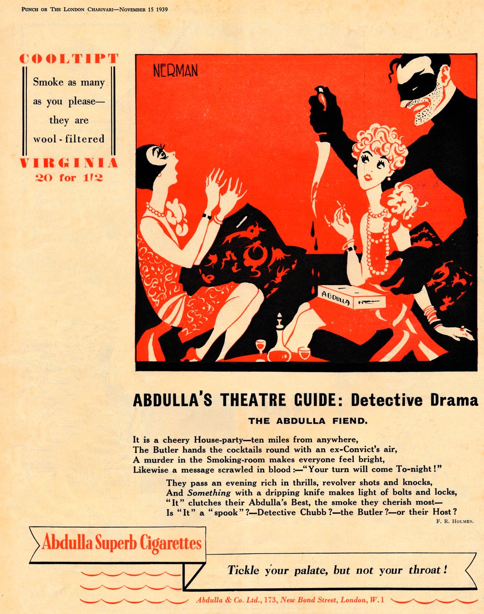 Abdullas Tiyatro Rehberi: Polisiye Dram - Abdulla Fiend, 1939 by Unbekannt