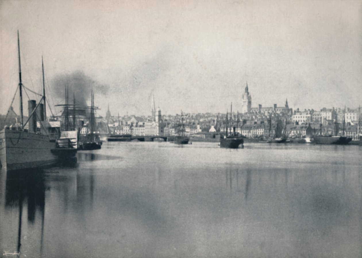 Aberdeen - Nehirden Genel Görünüm, 1895 by Unbekannt