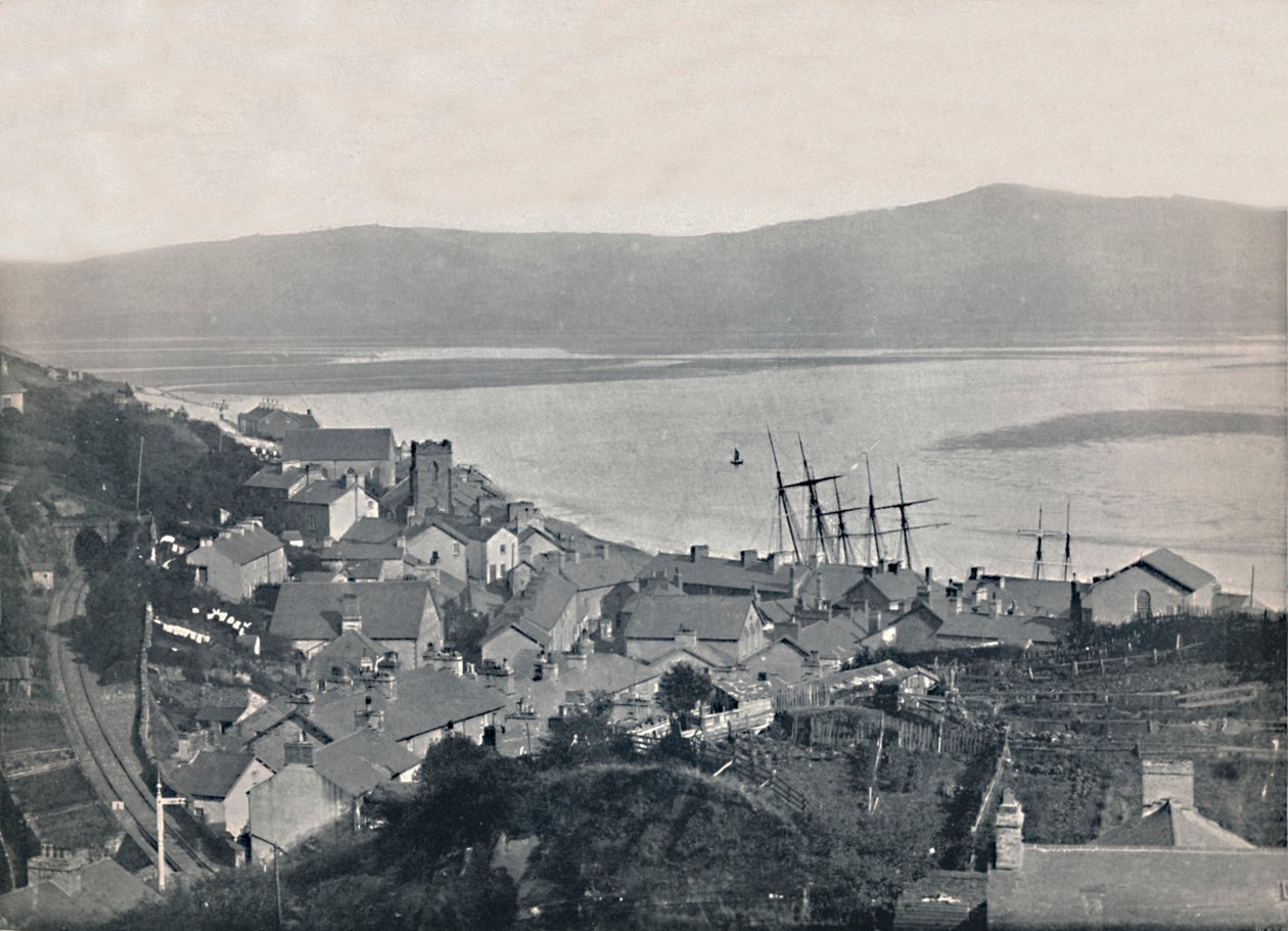 Aberdovey - Kasaba ve Körfez Manzarası, 1895 by Unbekannt