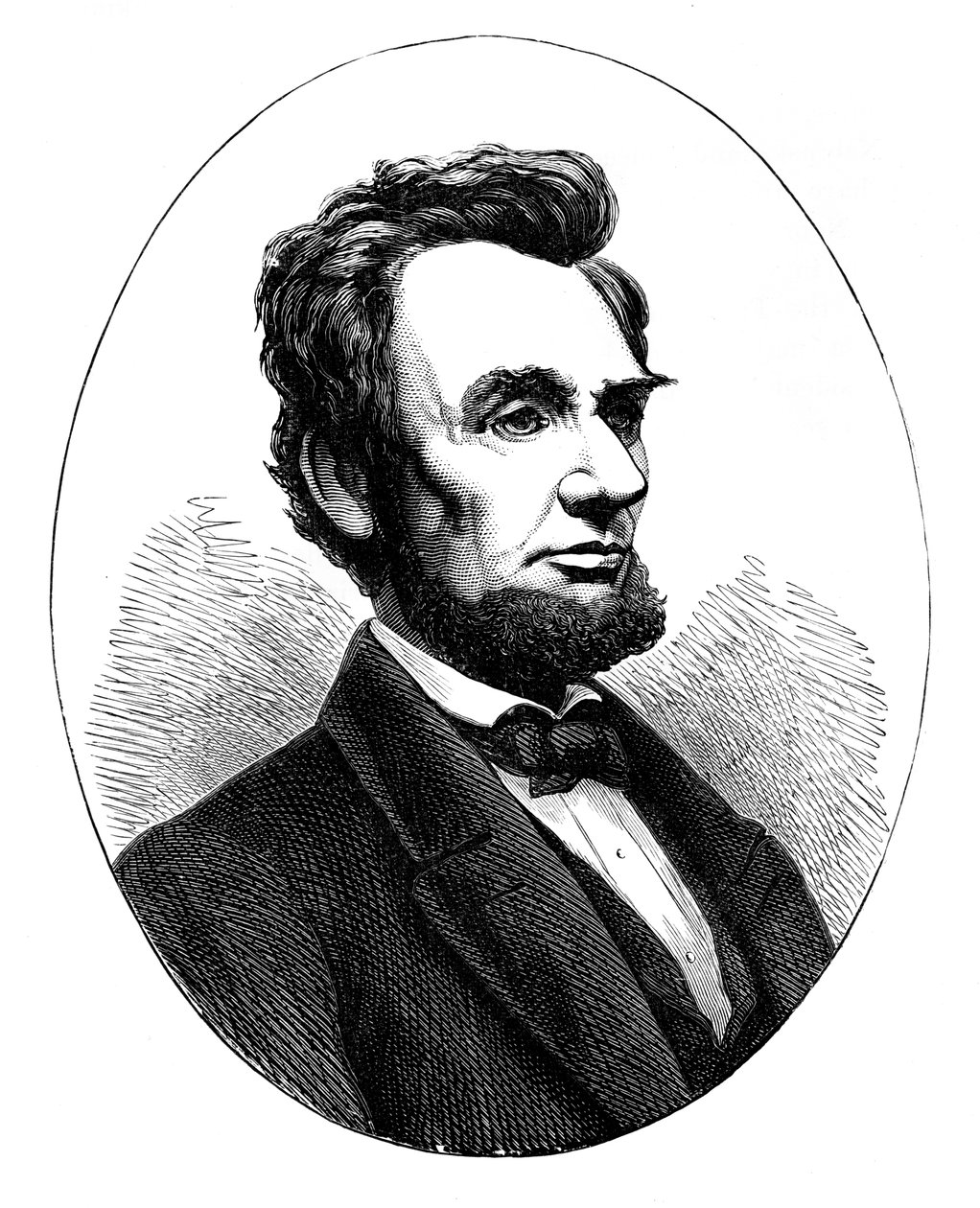 Abraham Lincoln 1809-1865, ABD başkanı by Unbekannt
