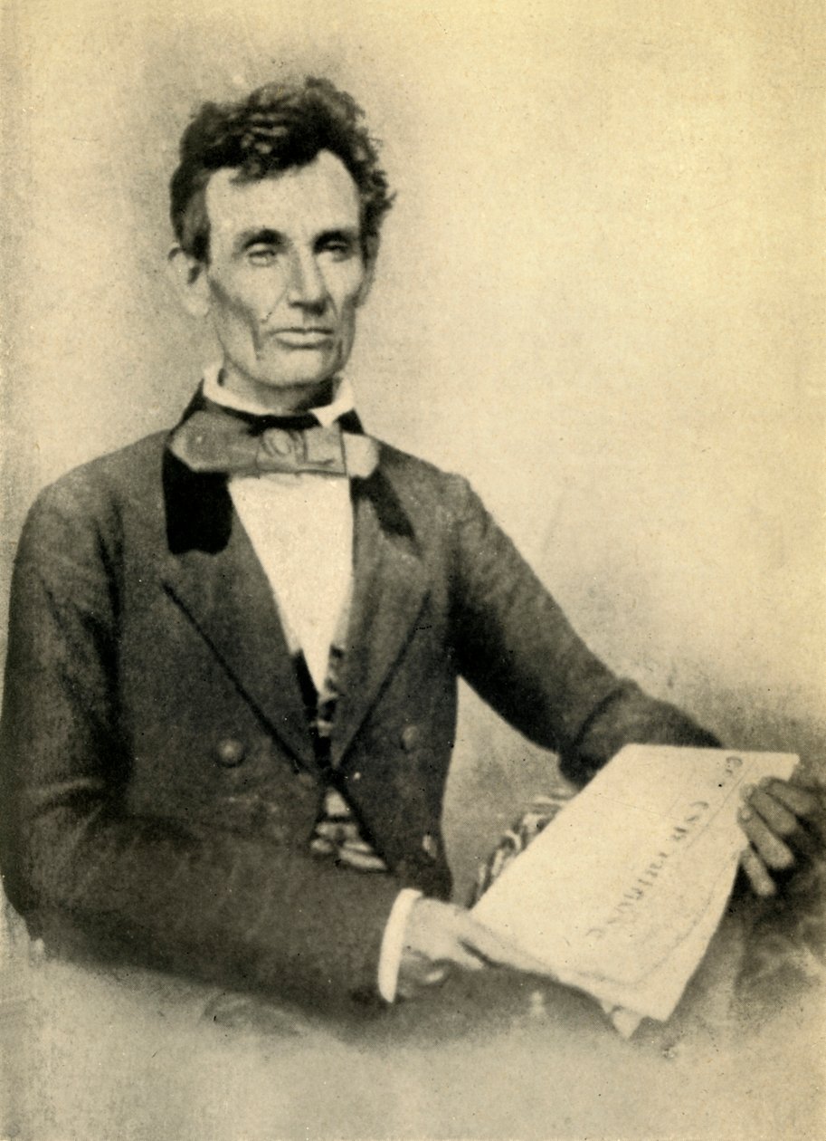 Abraham Lincoln, 1854, 1930. by Unbekannt