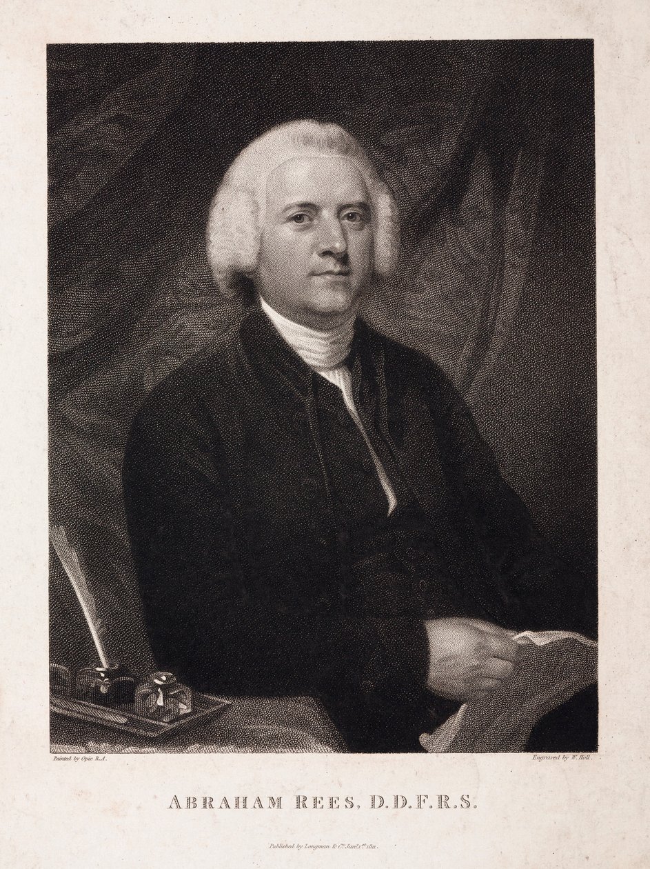 Abraham Rees, İngiliz ansiklopedist by Unbekannt