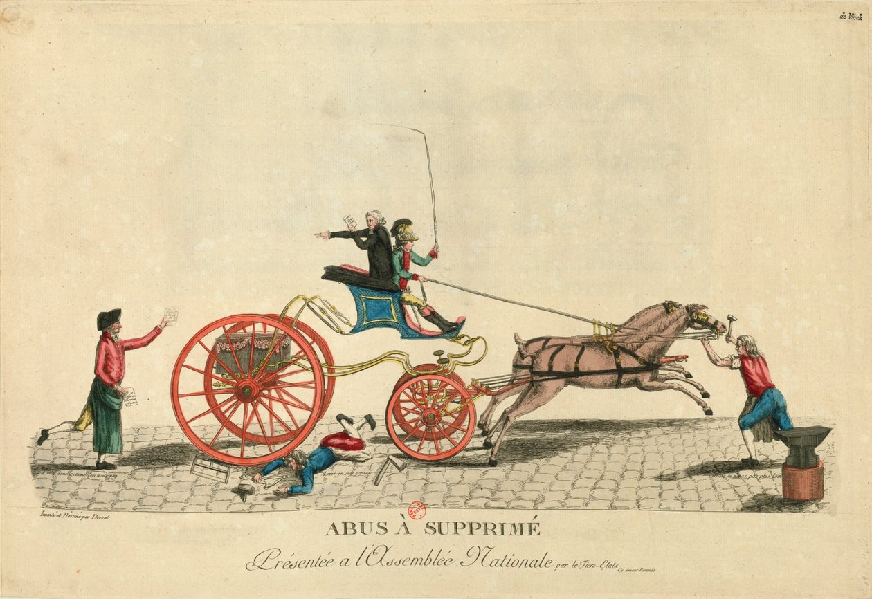 Bastırmak için suistimaller, 1789. by Unbekannt