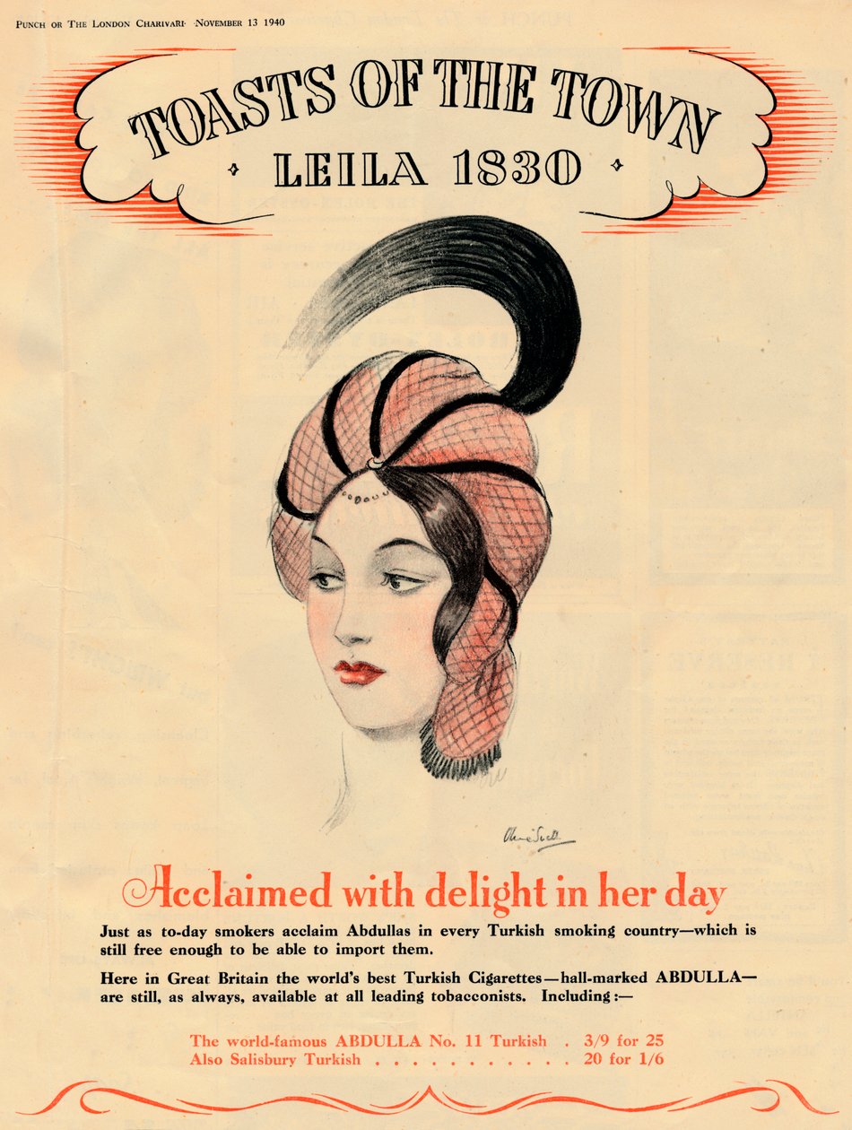 Gününde zevkle alkışlanan, Kasabanın Tostları - Leila 1830, 1940 by Unbekannt