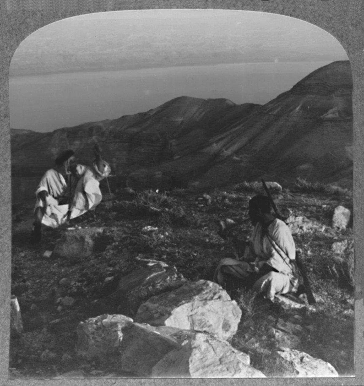 Machaerus'tan Ölü Deniz'in karşısında, c1900 by Unbekannt
