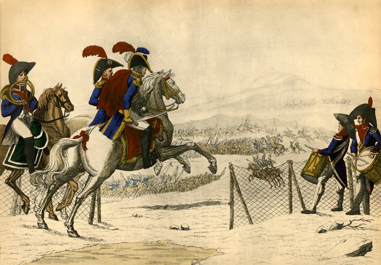 III. Perde Sahne VI - 50 bin Avusturyalı...Oh le beau coup de filet, 1805, 1921. by Unbekannt
