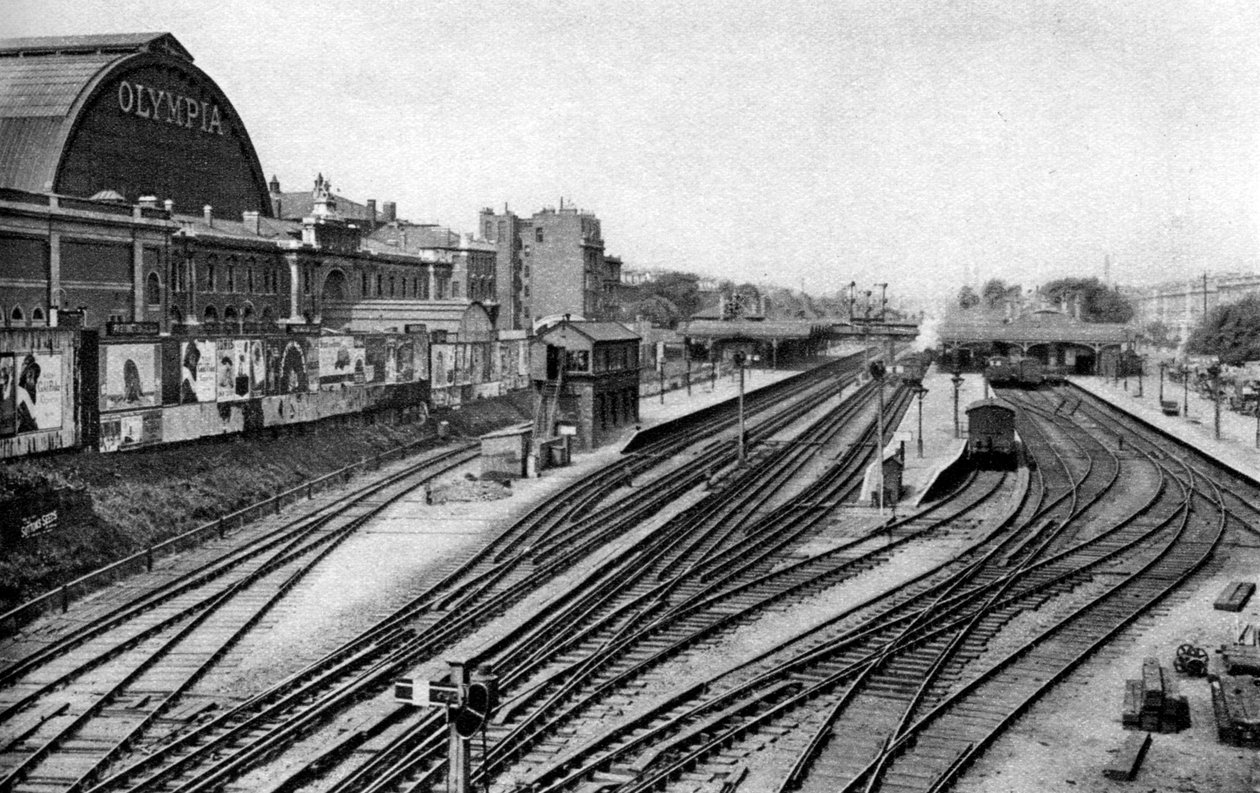 Addison Road tren istasyonu, Londra, 1926-1927 by Unbekannt