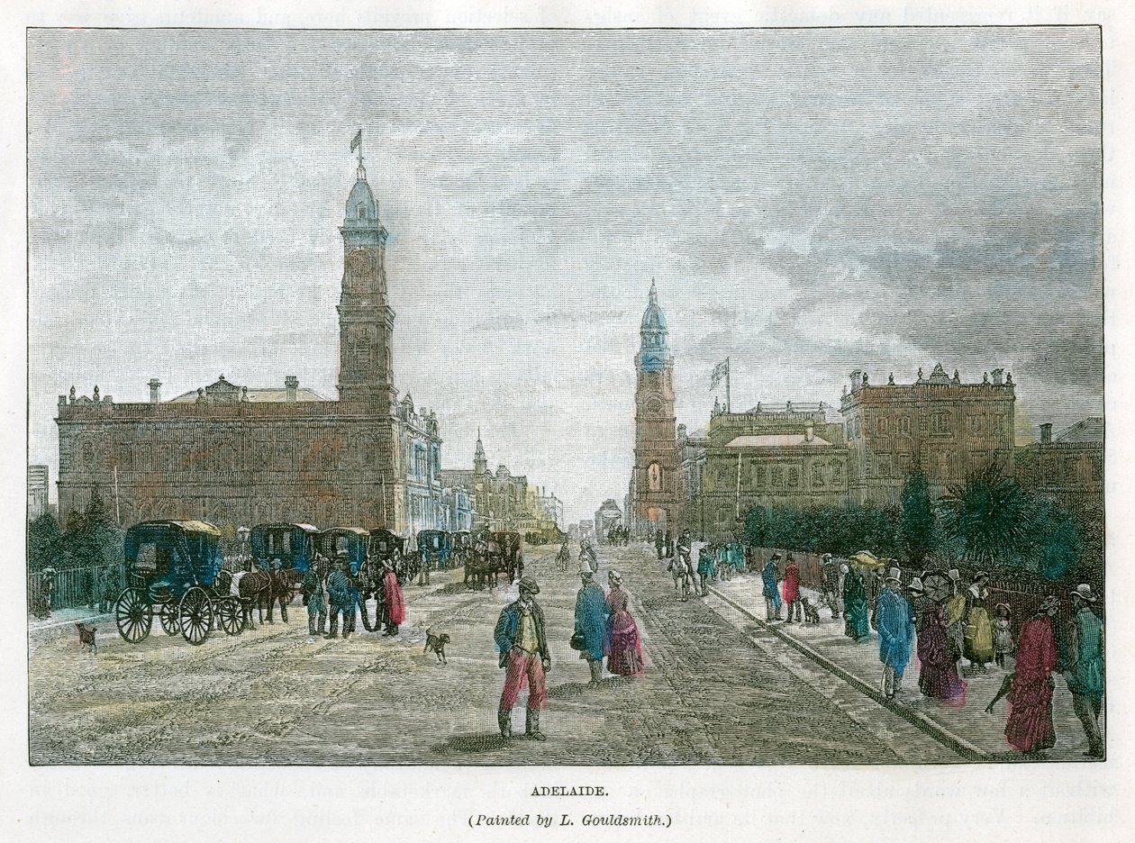 Adelaide, Güney Avustralya, Avustralya, c1890 by Unbekannt