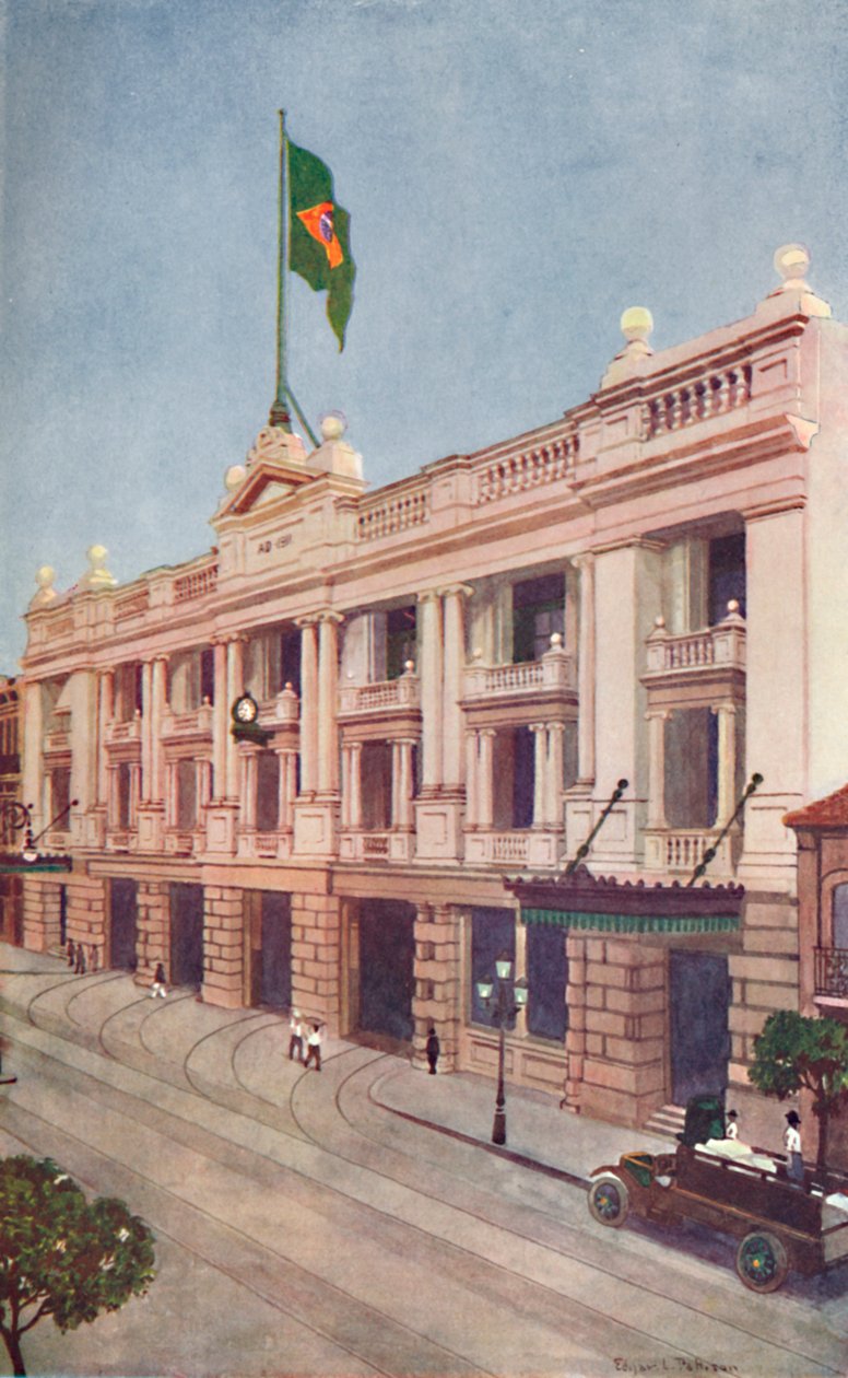 Rio Tramvay, Işık ve Enerji Şirketi Yönetim Büroları, 1914 by Unbekannt