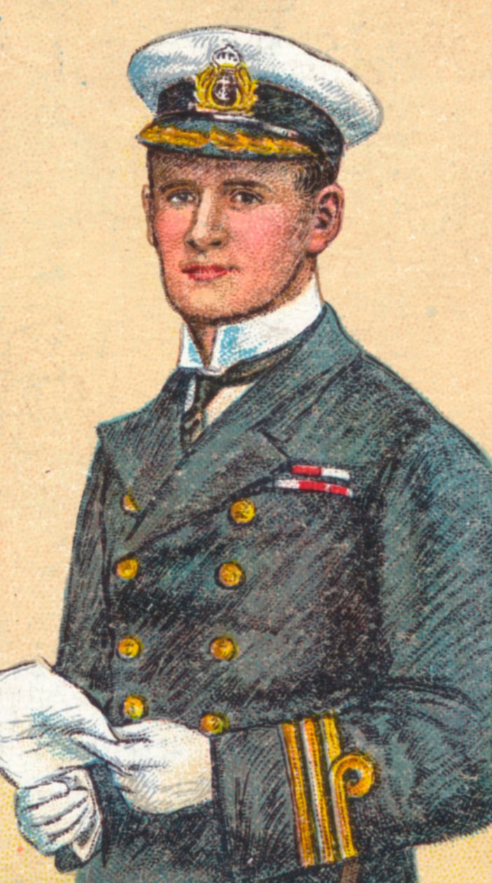 Amiral Teddy Evans, 1881-1957, İngiliz deniz subayı ve Antarktika kaşifi, 1916 by Unbekannt