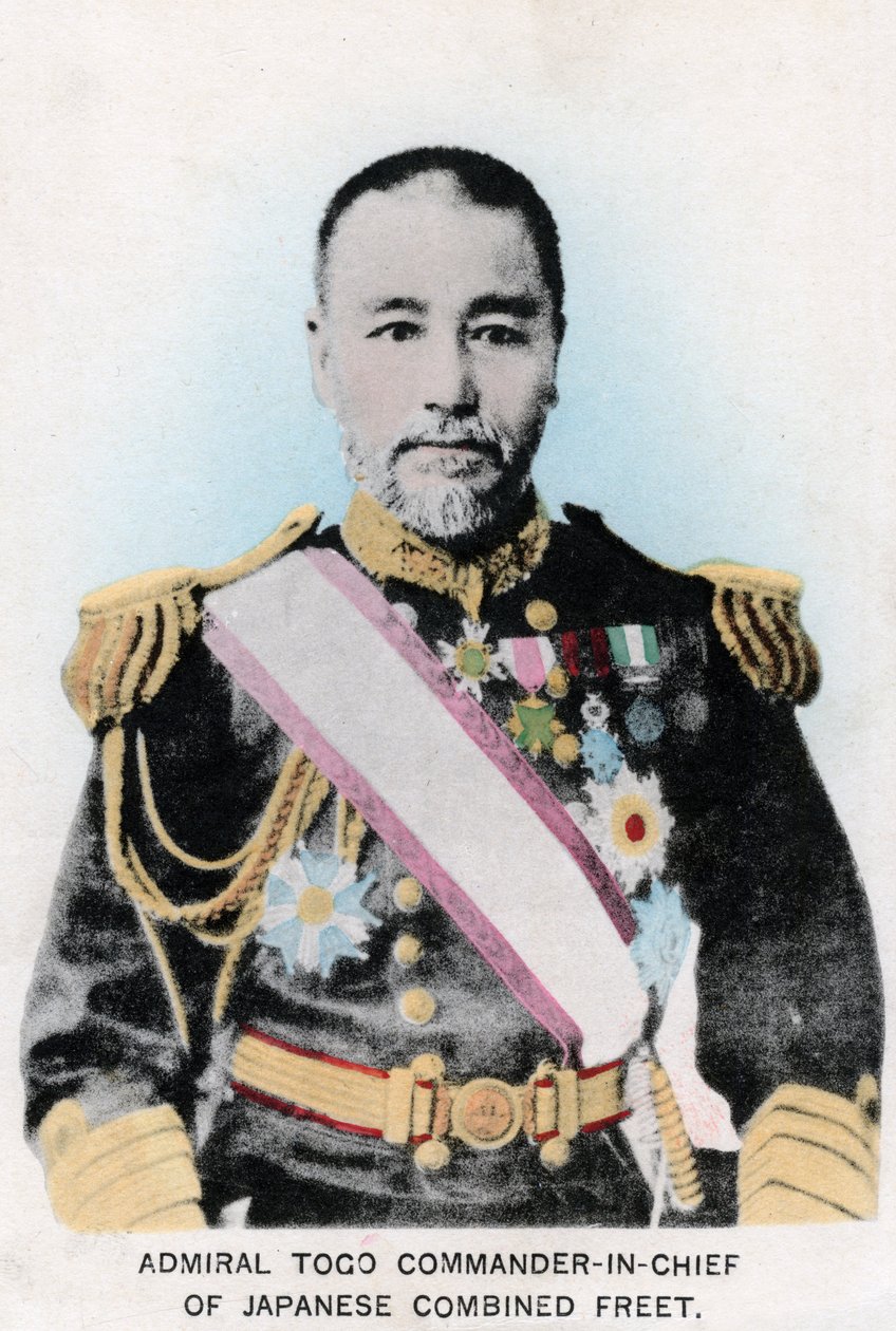 Amiral Togo, Japon Kombine Filosu Başkomutanı, c1903-1905 by Unbekannt