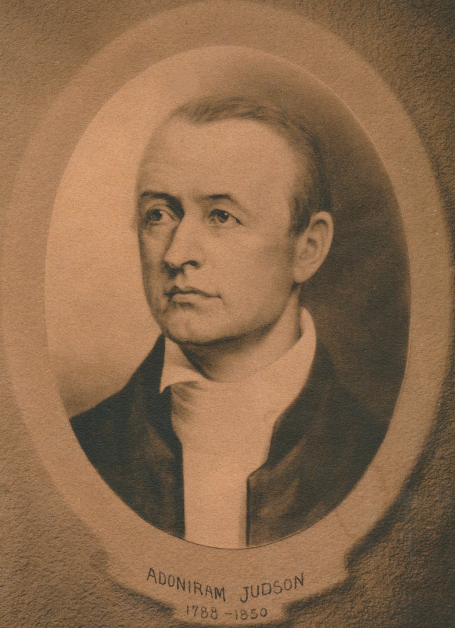 Adoniram Judson, Jr. 1788-1850, Amerikan Cemaatçisi ve daha sonra Baptist misyoner, c1910