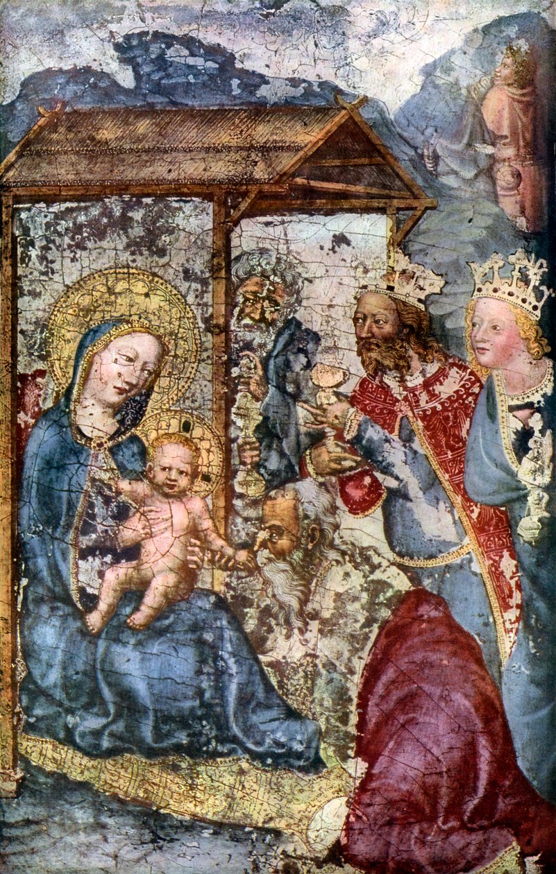 Üç Kralın Hayranlığı, c1360 1955 by Unbekannt