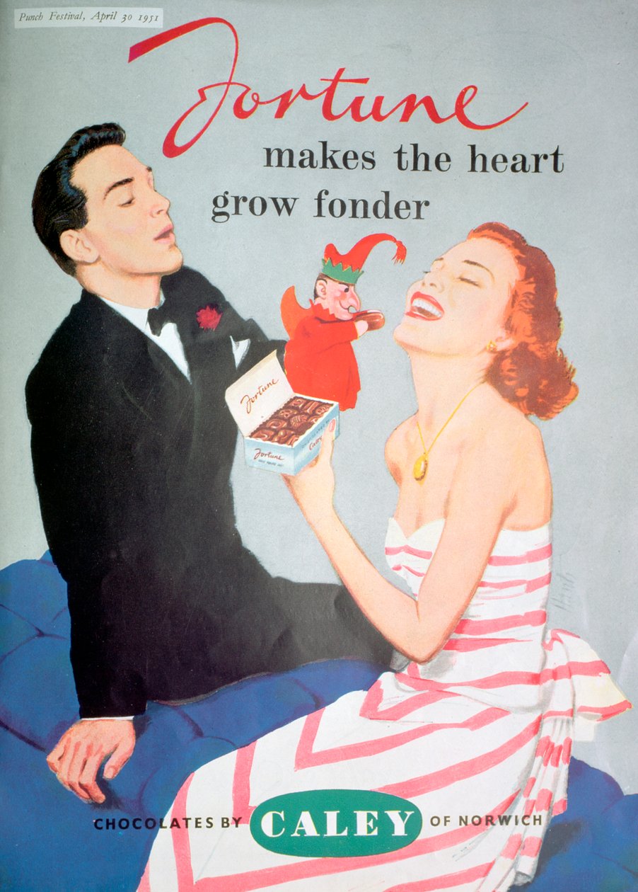 Caley çikolataları için reklam, 1951 by Unbekannt