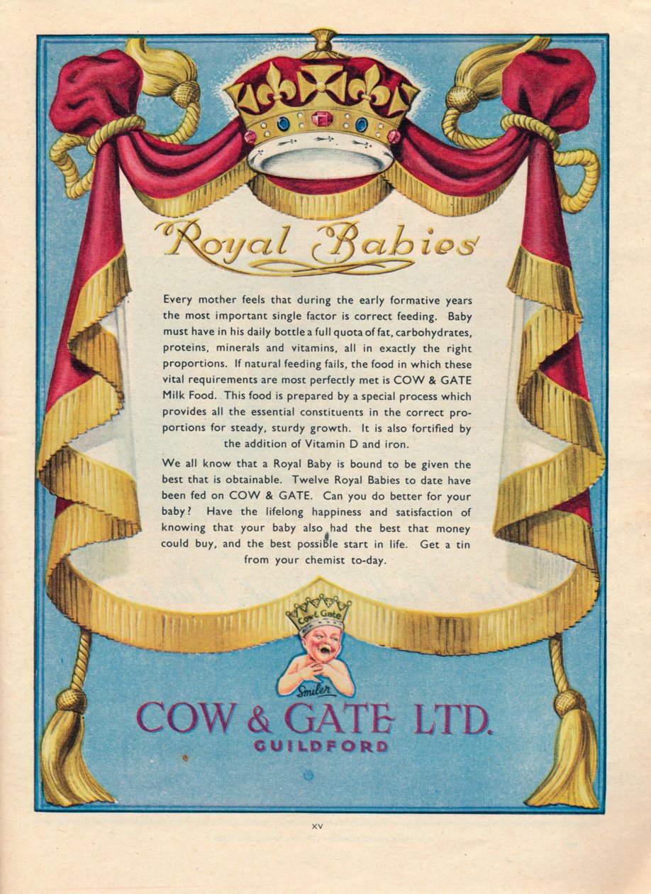 Cow & Gate Ltd. Reklamı, 1951 by Unbekannt
