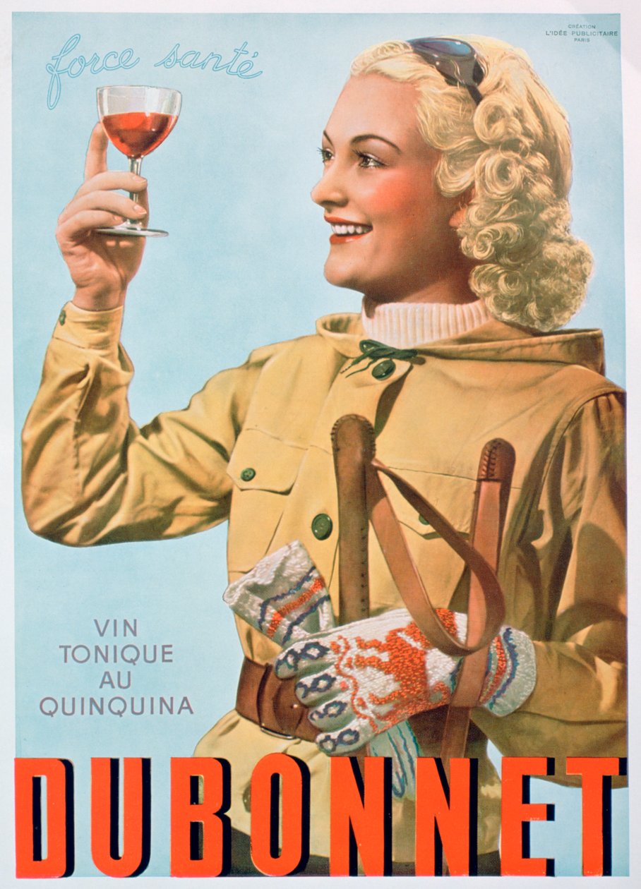 Dubonnet tonik şarabı reklamı, 1938 by Unbekannt