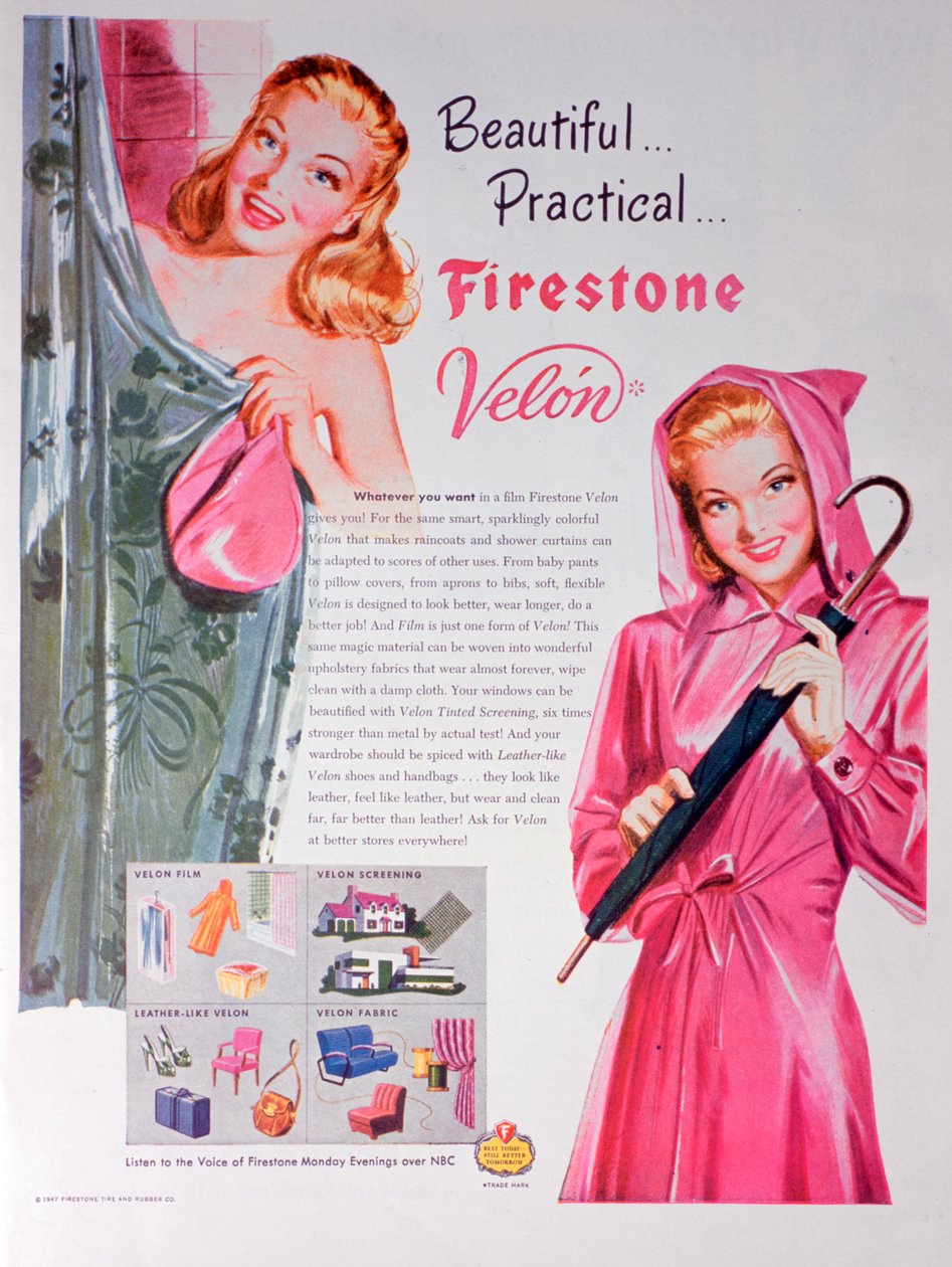 Firestone Velon reklamı, 1947 by Unbekannt