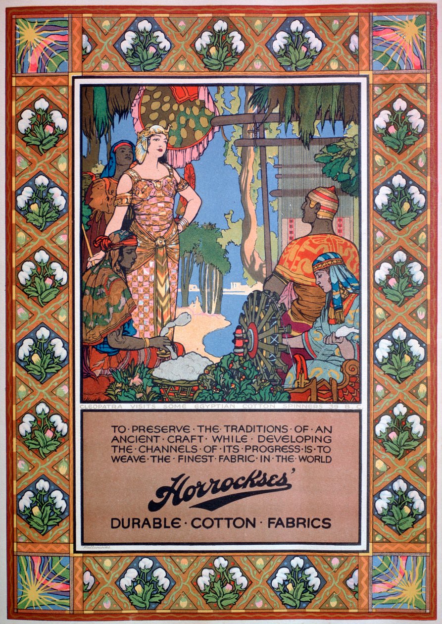 Horrockses kumaşları için reklam, 1920 by Unbekannt