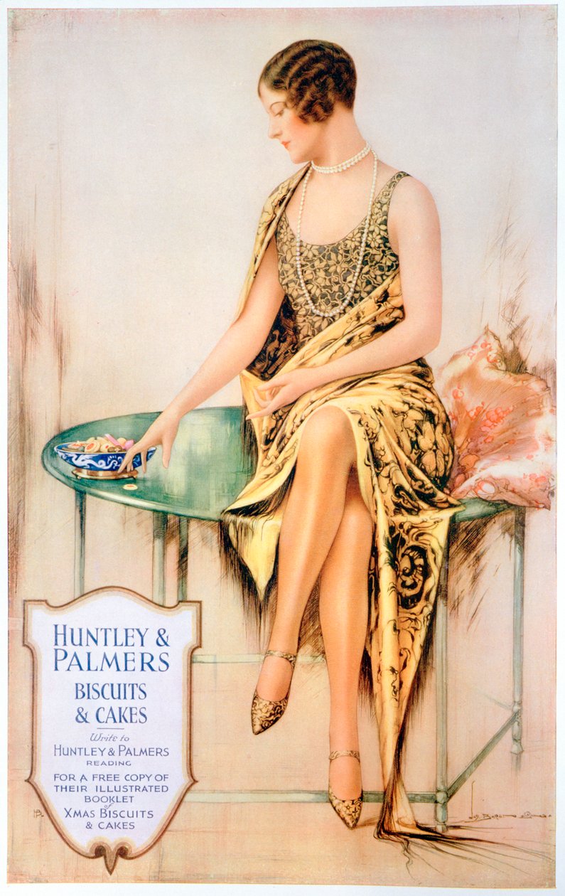 Huntley ve Palmers bisküvileri için reklam, 1929 by Unbekannt