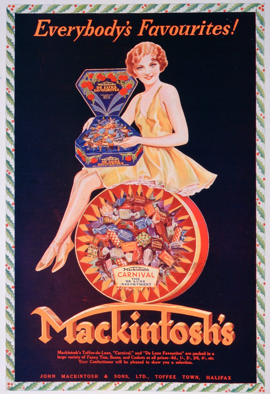 Mackintoshs şekerleme reklamı, 1932 by Unbekannt