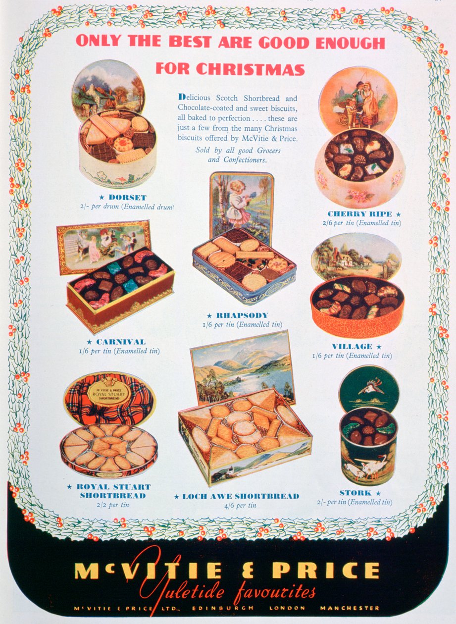 McVitie ve Price bisküvileri için reklam, 1938 by Unbekannt
