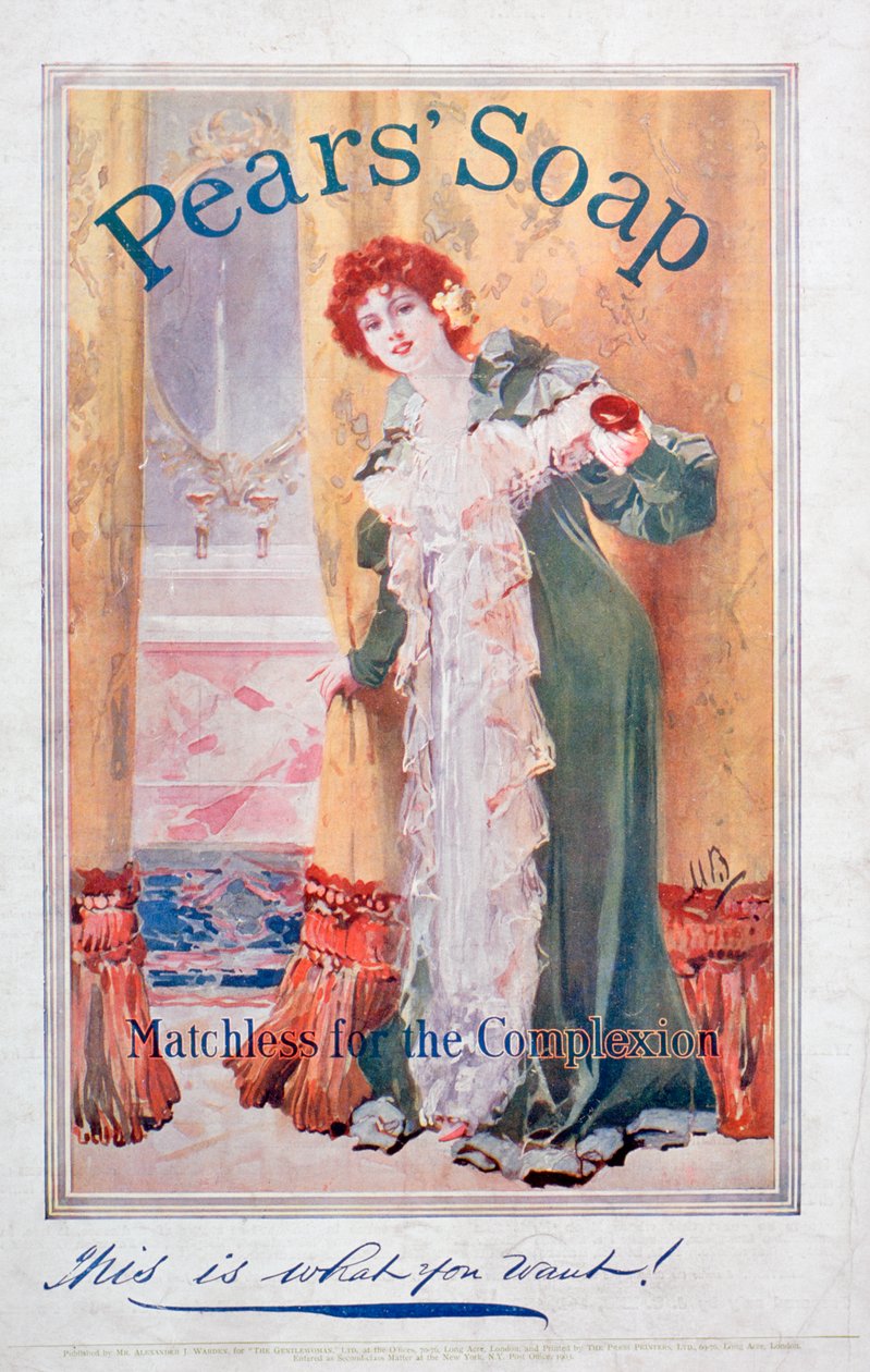 Armut sabunu reklamı, 1906 by Unbekannt