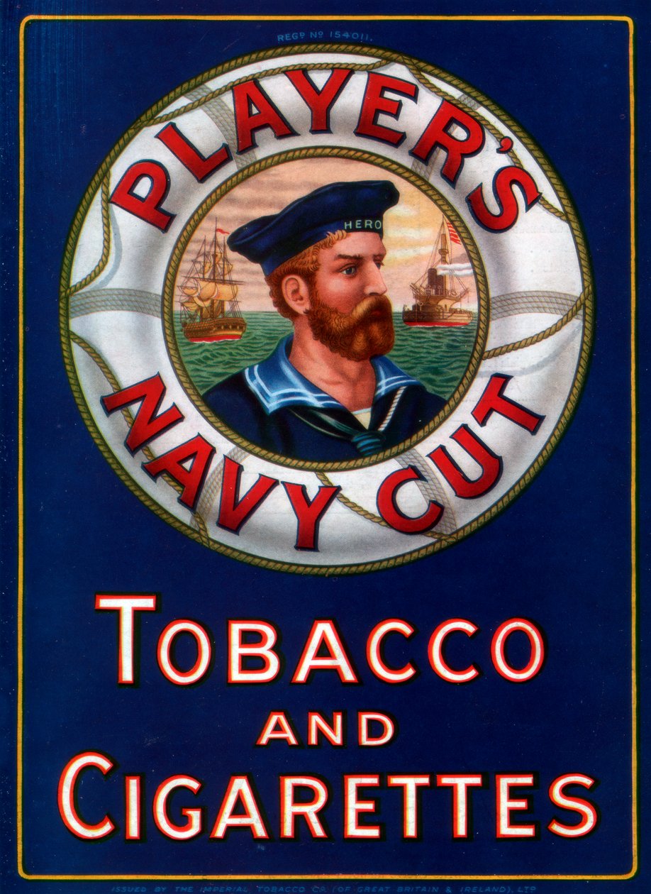 Oyuncu İlanı Navy Cut Tütün ve Sigara, 1923 by Unbekannt