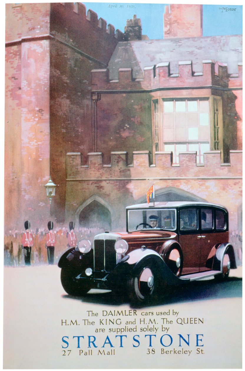 Stratstone otomobil perakendecileri için reklam, 1935 by Unbekannt