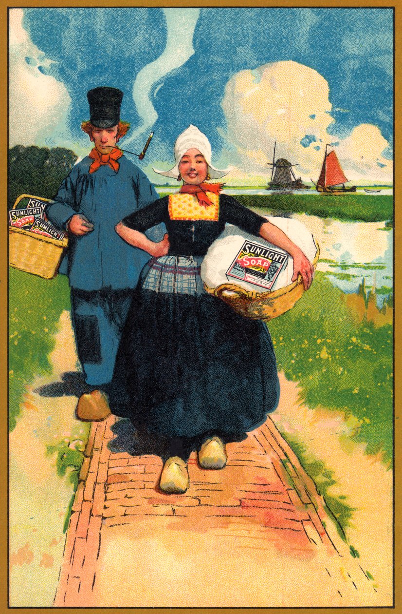 Güneş Işığı Sabunu, c1900s için Reklam by Unbekannt