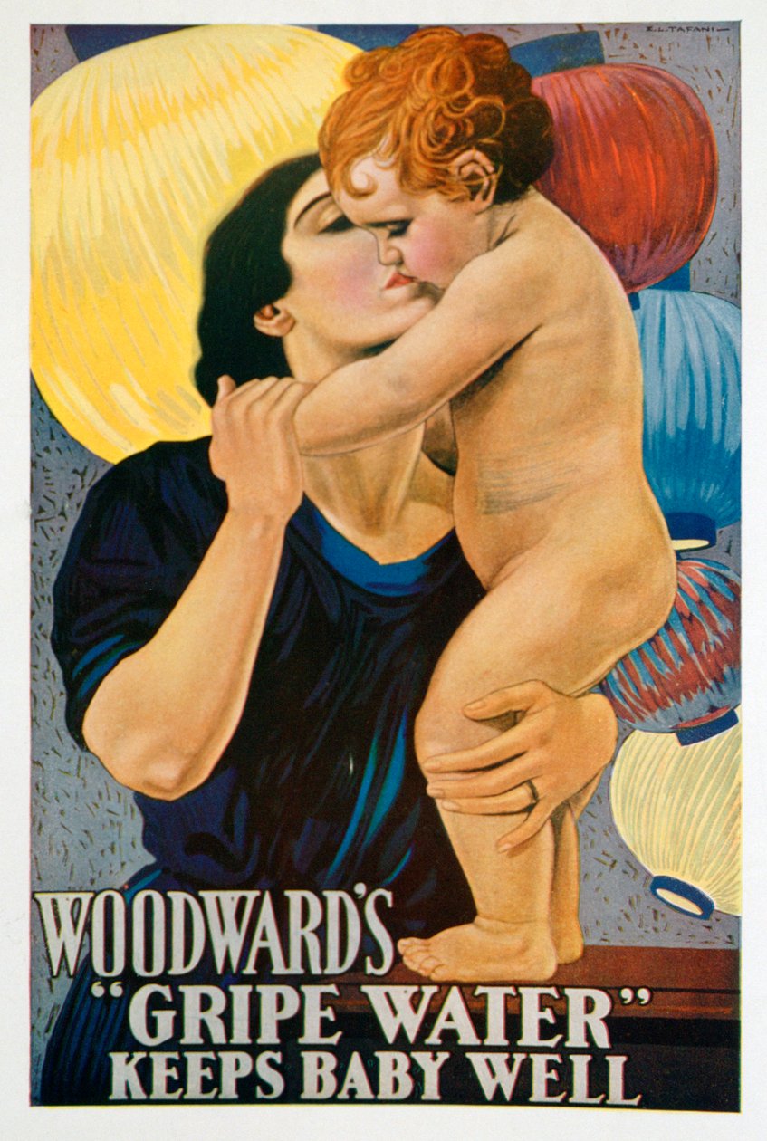 Woodwards Gripe Water reklamı, 1922 by Unbekannt