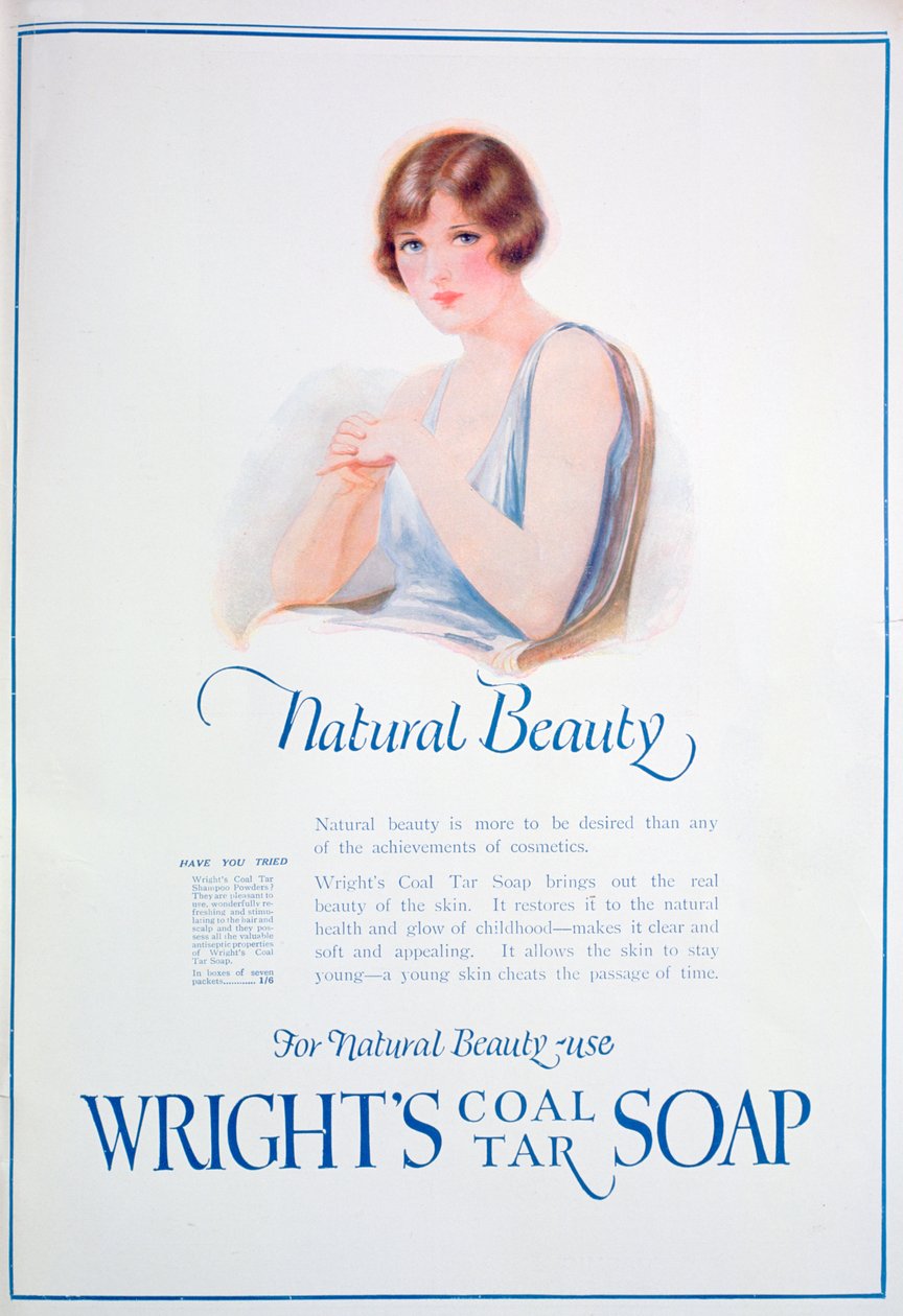 Wrights Kömür Katranı Sabunu İlanı, 1925 by Unbekannt