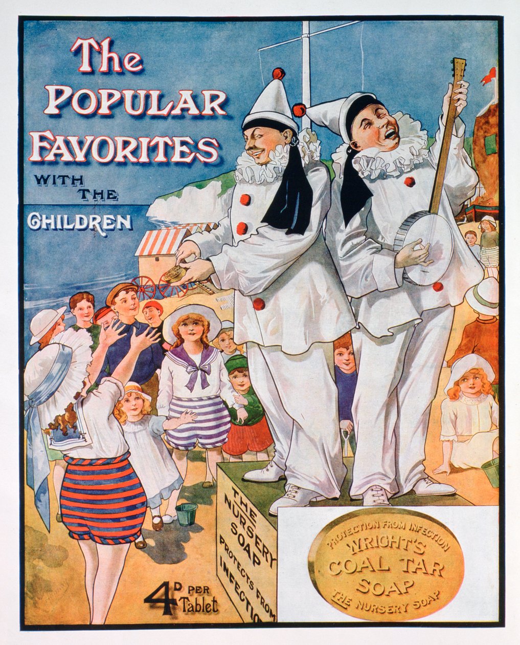Wrights kömür katranı sabunu için reklam, 1914 by Unbekannt