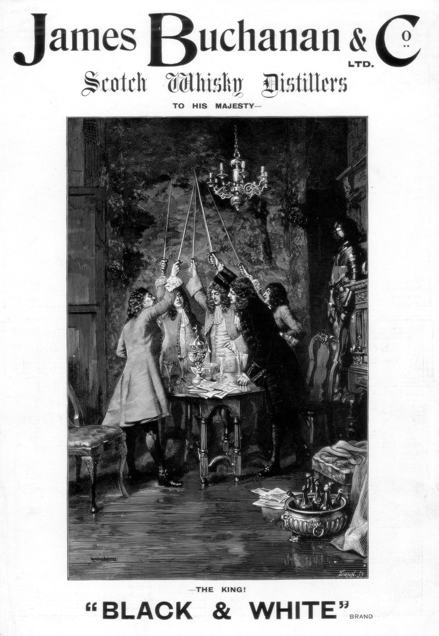 James Buchanan and Co. scotch viski için reklam by Unbekannt