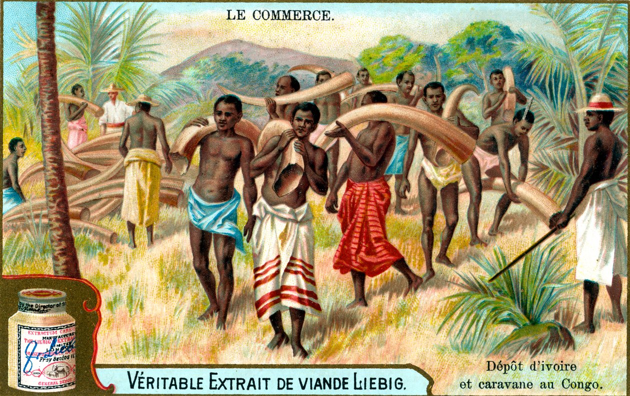 Liebig et özü reklamı, Fransızca, c 1900 by Unbekannt