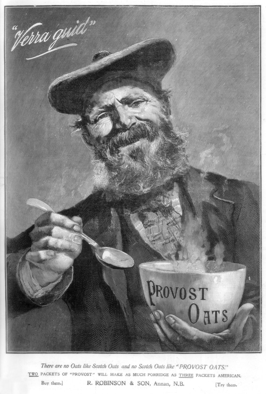 Provost Yulaf için Reklam, 1901 by Unbekannt